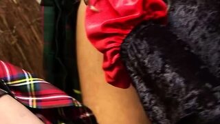 DP and Anal Group Sex with Big natural Bouncing Boobs Mature