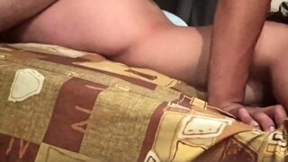 Submissive girlfriend lets him use her