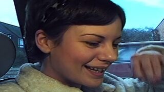 Teen Katy takes a DP from Ben Dover and Pascal