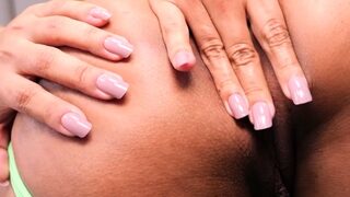 Insatiable black latina double anal fuck