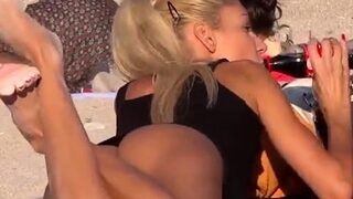 Swinger Outdoor Beach Gang bang Public Sex Part Ii